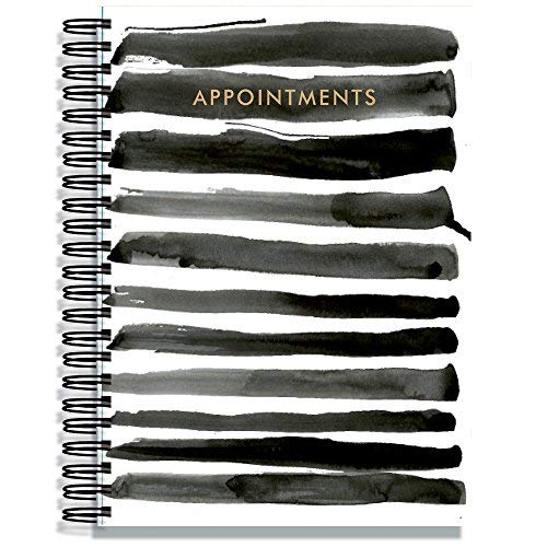 Hairdresser salon/beauty appointment book - 3 assistant - Indian Ink