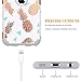 BENTOBEN iPod Touch 7 2019 Case, iPod Touch 6 Case, iPod Touch 5 Case, Hybrid Hard PC Cover Soft Silicone Bumper Pineapple Heavy Duty Protective Case for iPod Touch 7th/6th/5th Generation, White/Grey