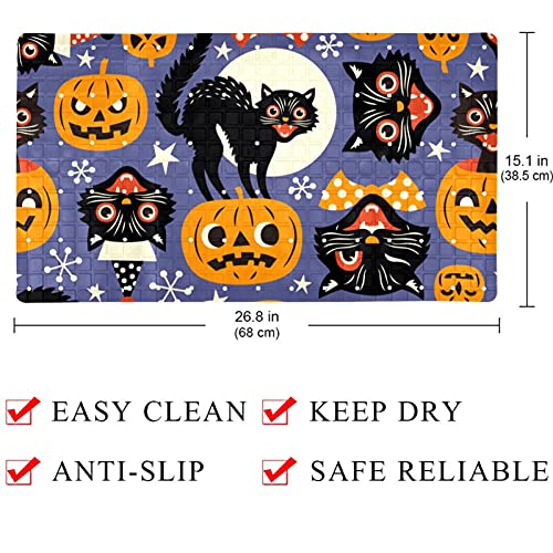 Alfombrilla de baño de gato con 120 ventosas de 71x40 cm para ducha 5