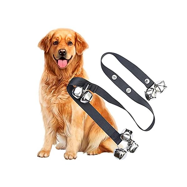 Dog Doorbell for Potty Training Puppy Large Loud Door Bells Doggie Doorbells for Pets Dogs Cats Training Housebreaking Durable Adjustable, 2 Pack Dog Doorbell for Potty Training Puppy Large Loud Door Bells Doggie Doorbells for Pets Dogs Cats Training Housebreaking Durable Adjustable, 2 Pack