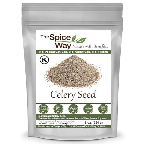 The Spice Way Celery Seed - premium whole seeds 8