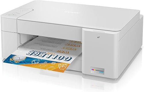 Miniatura 4 de Brother MFC-J1205W INKvestment Tank Impresora inalámbrica de inyección de tinta a color multifunción con hasta 1 año en caja, color blanco,
