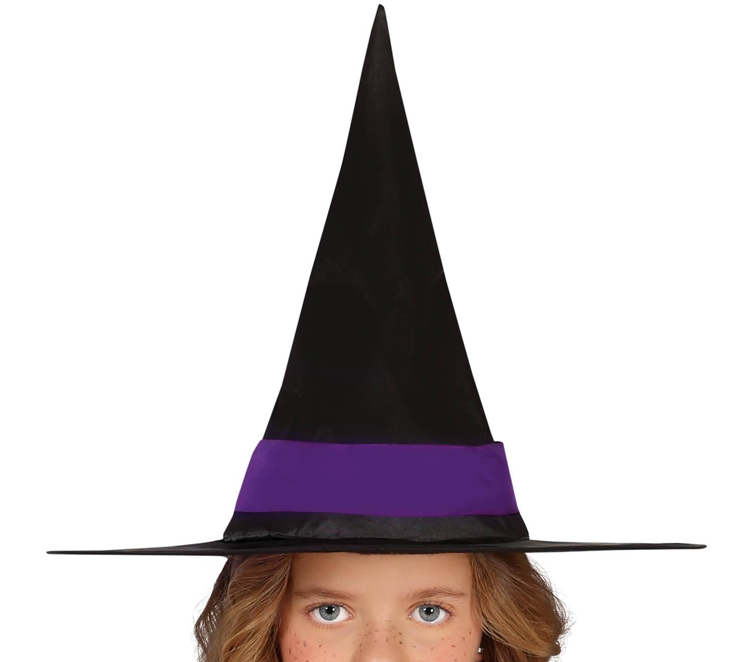 FIESTAS GUIRCA Haunted Purple Witch Fancy Dress for Girls - Kids Witch Costume including Witch Hat - Halloween Girls Costumes 5-6 years - Image 4