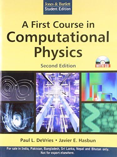 Amazon.in: Buy A First Course In Computational Physics : With CD Book ...