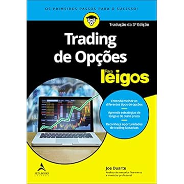 Capa do livro Trading de Opções Para Leigos