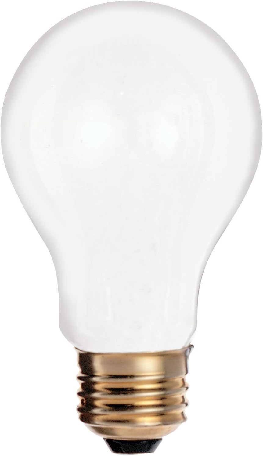 Satco 25 watts A19 A-Line Incandescent Bulb E26 (Medium) Soft White 2 pk