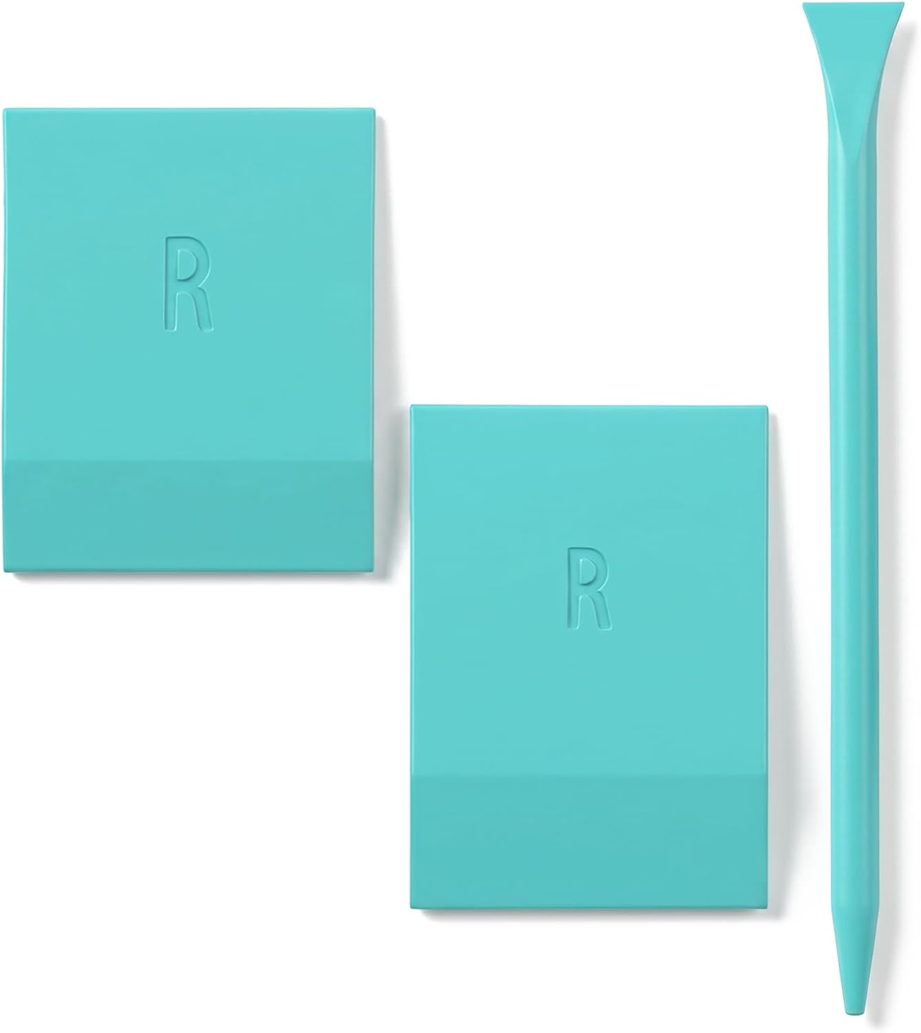 3 Pack Chalk Paste Mini Squeegee, Rubber Mini Squeegee for Screen Printing Ink and Chalk Paste DIY Projects