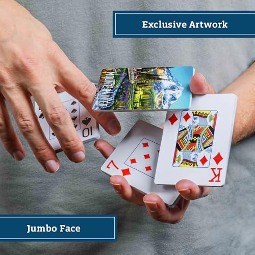 Baraja de Cartas Póker Boardwalk Puzzle Company miniatura 2