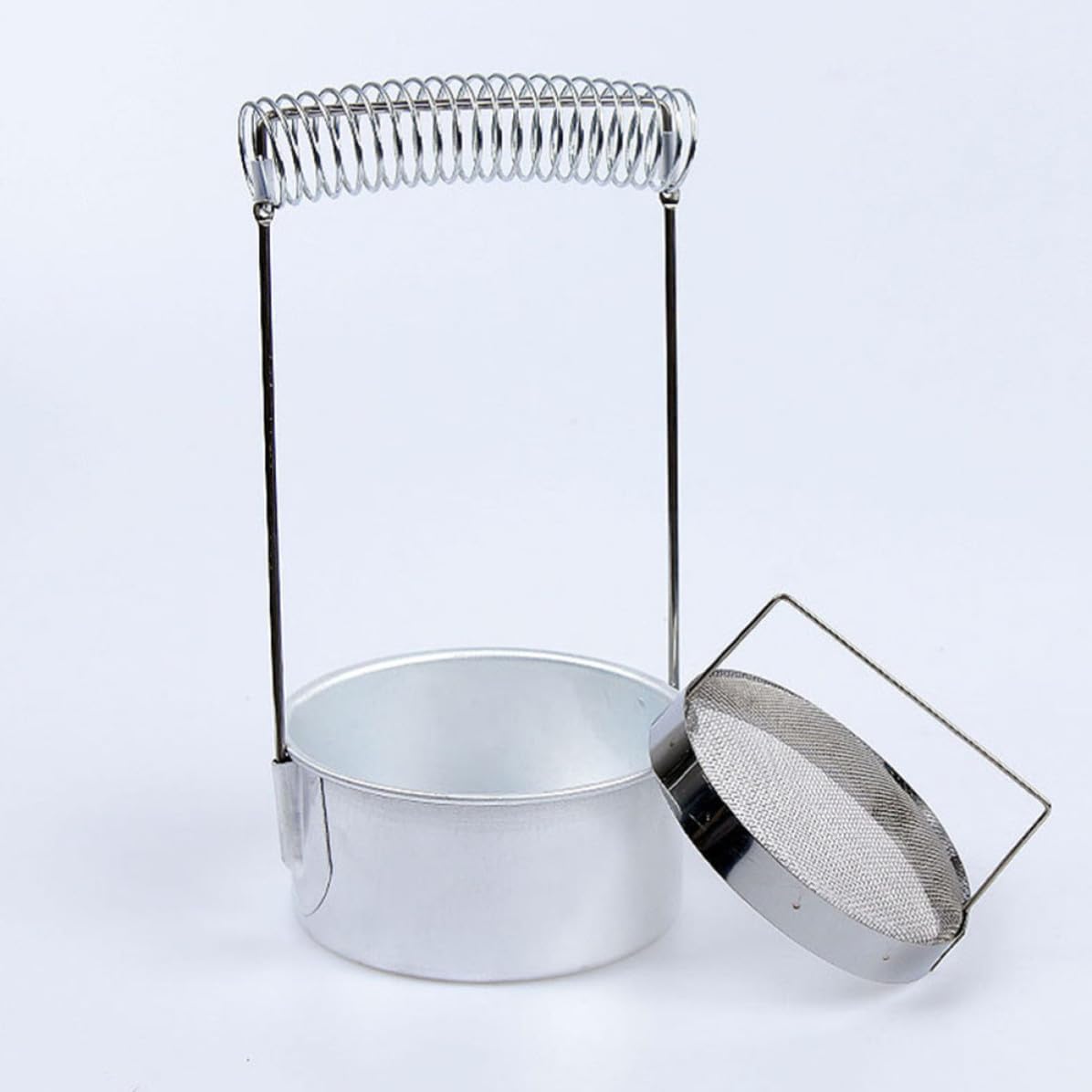 2pcs Stainless Steel Brush Washer Drying Rack for Artists and Pottery