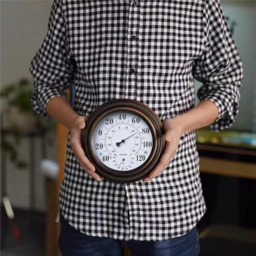 Thermomètre hygromètre 2 en 1 VINGAA mural pour maison et bureau
