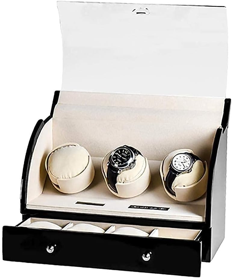 Watches Automatic Watch Winder Winders with Japanese Motor Display Box Case 1 2 3 4 6 Winders Beautiful Home