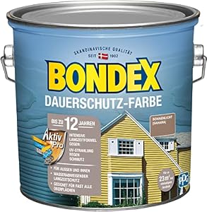 Bondex – Bondex Dauerschutz Farbe Sonnenlicht (Sahara) 2,5 L für 22,5