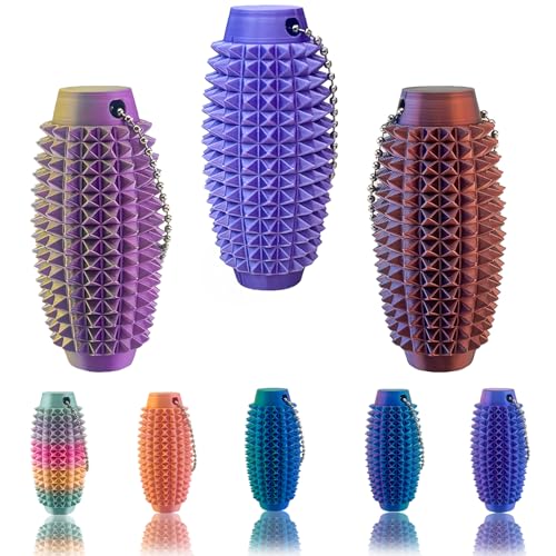 3Pcs Little Ouchies Fidget, Pain Stim Fidget Keychain, Spiky Fidget Toys