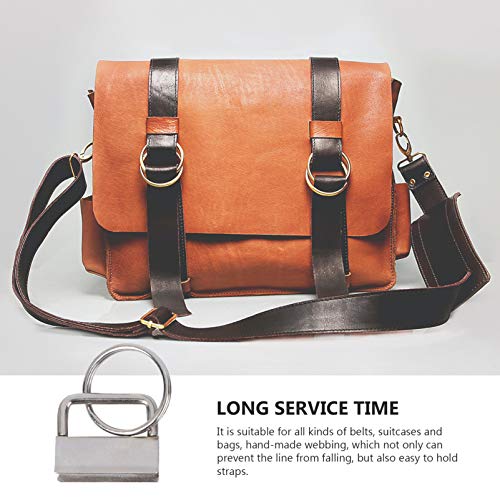 HEALLILY Chaveiro de Chaveiro de 25 Unidades Chaveiro de Hardware Com Anel Dividido Split 25 Mm Prat