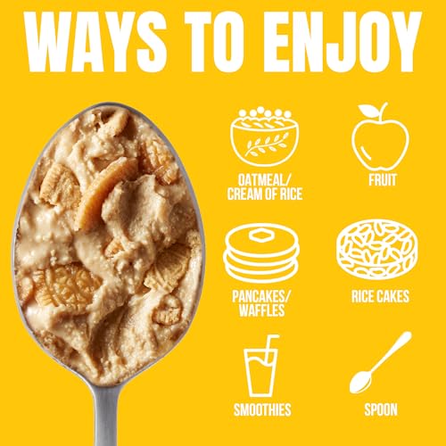 Fit Butters Golden Cream Cookie Cashew Butter Spread, Added Protein and Coconut Oil, Low Carb, Low Sugar, Complete Protein Dessert Flavored Nut Butter