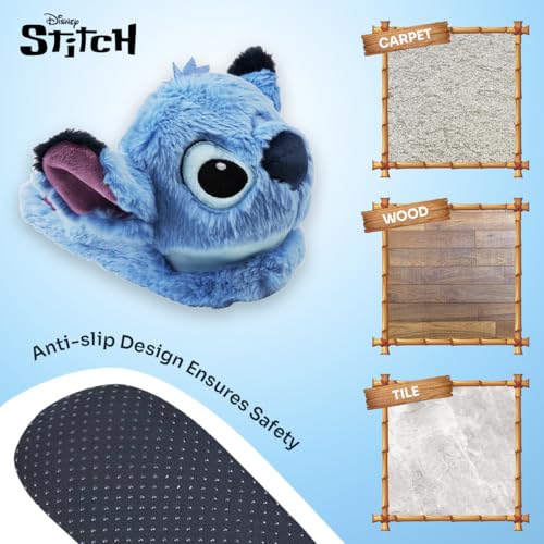 Disney Women's Slippers, Fluffy 3D Non Slip - Baby Yoda Gifts4