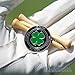 ClubSmith® Lucky Golf Ball Marker with Magnetic Hat Clip, Irish Clover & Shamrock, Premium Alignment Putting Mark, Funny Golf Accessories & Gifts for Men and Women (Rub for Luck Midnight)