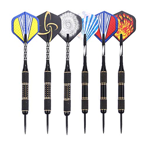 Niubixx Standard Dart Flights 30 Sets 90 Pcs Durable Pet And Laser Replacement Feather Tail Wing - Perfect Accessories Equipment Supplies For Dart Games #TOP5