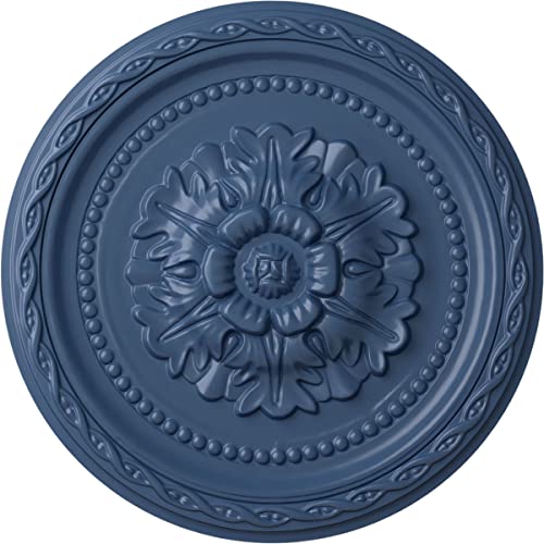 Ekena Millwork 11 1/2"OD x 1"P Palmetto Ceiling Medallion Ceiling Medallion, Americana