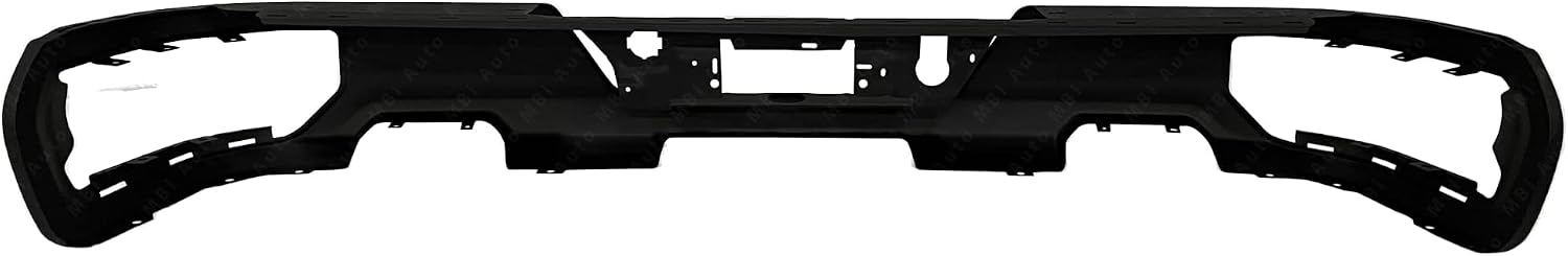 BUMPERS THAT DELIVER - Primered, Steel Rear Bumper Face Bar Compatible with 2019-2025 Chevy Silverado GMC Sierra 1500 w/Dual Exhaust 19-25, GM1102571
