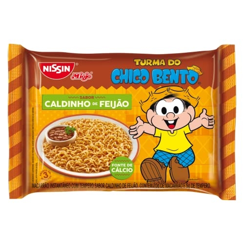 NISSIN LÁMEN SUAVE SABOR CALDINHO DE FEIJÃO (CHICO BENTO)