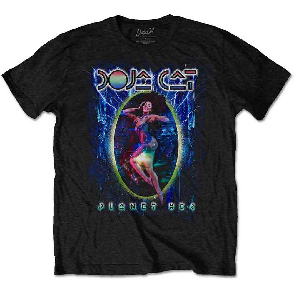 Doja Cat T Shirt Planet Her Logo Official Unisex Black Medium