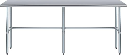 Vista 245 de Mesa de trabajo de acero inoxidable AmGood