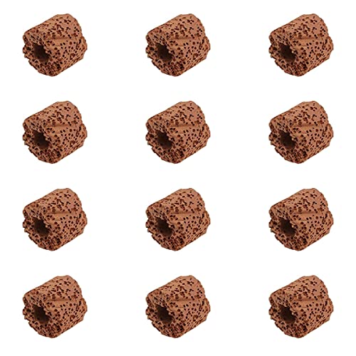 SamHeng Aquarium Plant Anchors, 12pcs Aquatic Water Plant Fixed Ring