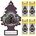 LITTLE TREES Car Air Freshener | Hanging Tree Provides Long Lasting Scent for Auto and Home | Blackberry Clove, 24 Air Fresheners