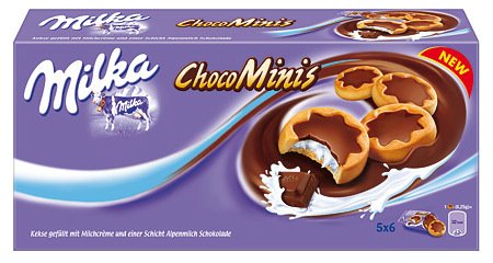 Milka Choco Minis - Alpine Milk Cookies
