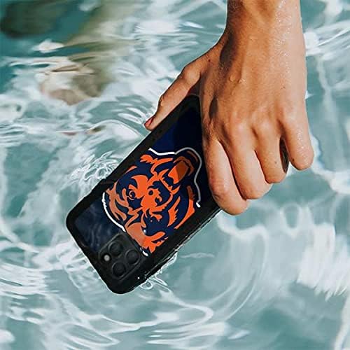 Skinit Waterproof Phone Case Compatible with iPhone 11 Pro - Officially Licensed NFL Chicago Bears Large Logo Design