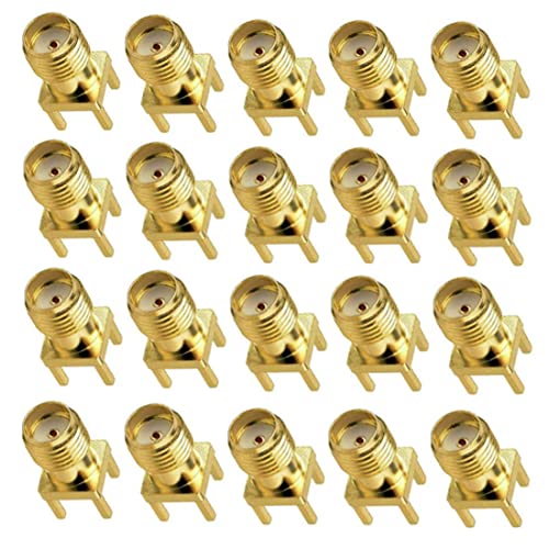 20 conectores SMA hembra PCB para montaje en panel miniatura 5