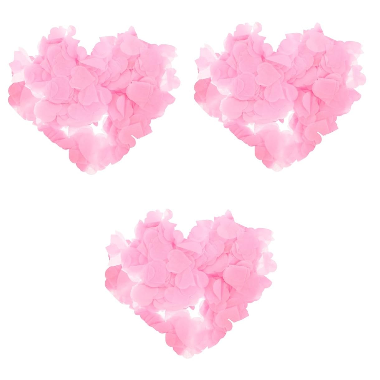 Abaodam 12confezioni Cuoricini Di Carta Per Decorazioni Festive Confetti Romantici Per Feste Di Matrimonio e Per Atmosfere Speciali