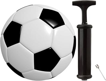 Classic Football with Pump and 1 Metal Pin Football Kit ()