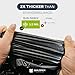 Qualispack 33 Gallon Can Liners | Large Black 34x38 1.5 Mil | Commercial Industrial Waste Outdoor Events | 250 Bags | 30 Gallon Heavy Duty Trash Bags