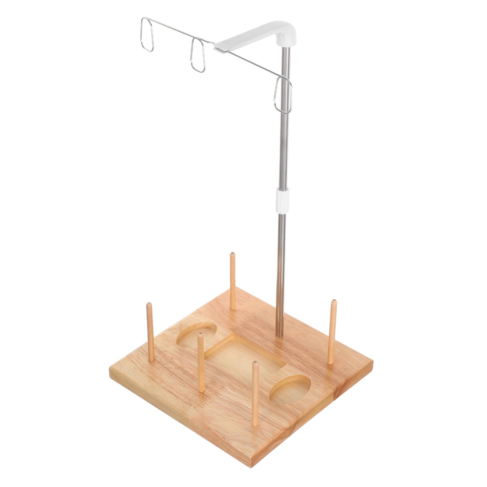 Uonlytech Portafilo in Legno per Rocchetti Portabobine per Cucire Contenitore per Filo da Cucito Organizzatore per Rocchetti di Filo Portarocchetto per Macchina da Cucire