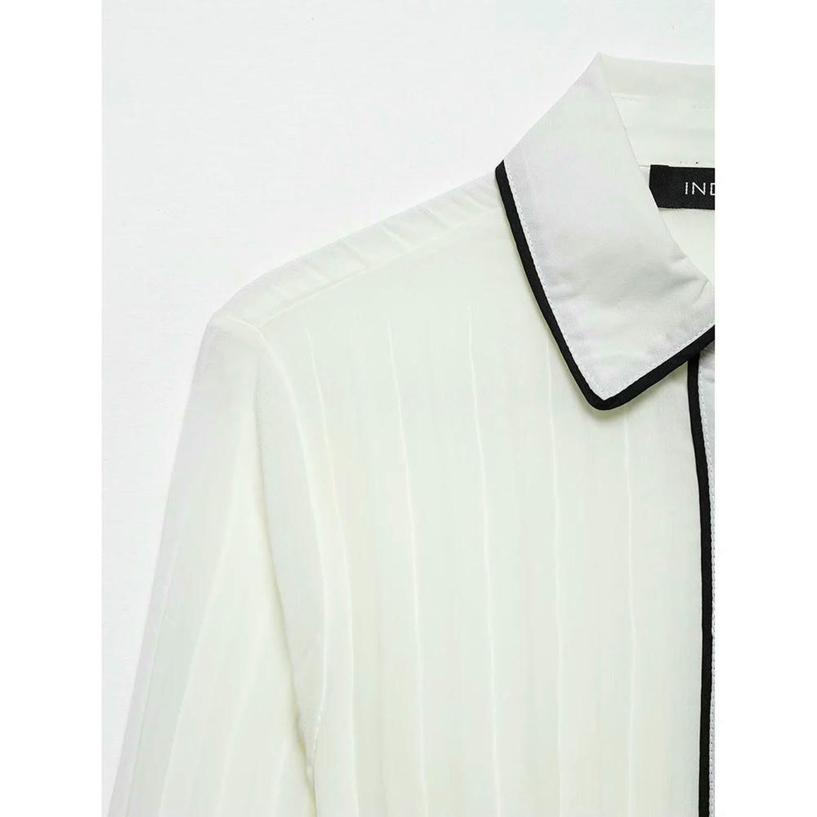 Vestiti a Maniche Lunghe Abito Pieghe con Giro da Donna, Petto Singolo Manica Lunga Corsetta Cintura, Elegante Lungo, Abbigliamento Femminile Elegante, Vestito alla Moda