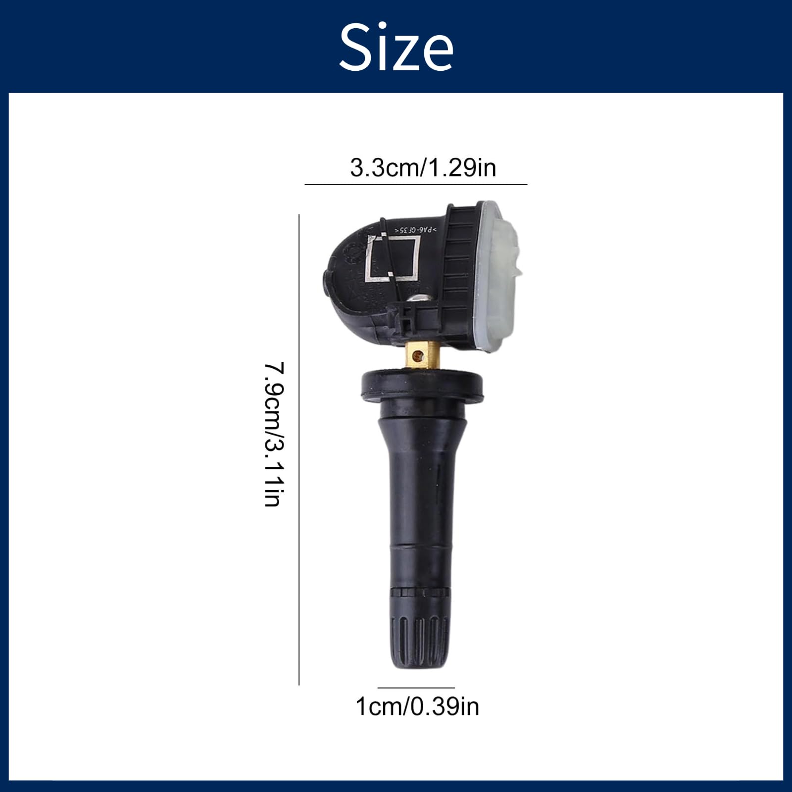 4X RDKS TPMS Reifendrucksensor 2318530 für Ford B-Max C-Max II Focus III F-150 Explorer Kuga Ka+ Transit Connect Mondeo, Auto Reifendruckkontrolle Reifendruckkontrollsystem