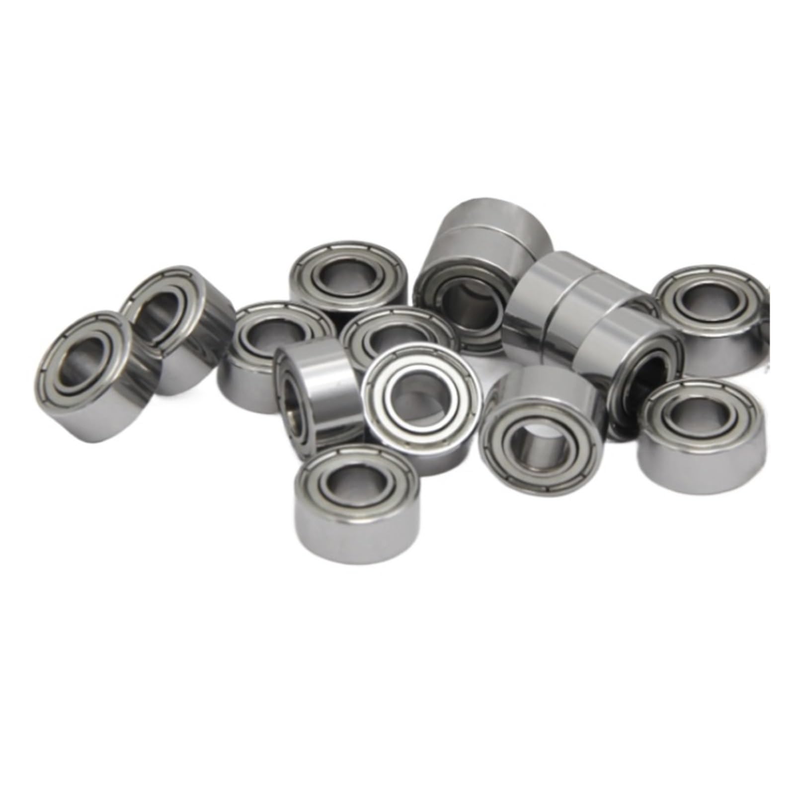 DEBLAN Pequeño rodamiento rígido de Bolitas MR74ZZ 84 104 684 944 604 624 634ZZ Diámetro Interno 4MM(MR84ZZ 4 * 8 * 3)