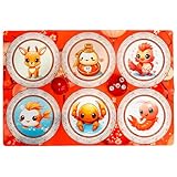 Li Xi Games BAU Cua Luxurious Mat & Cute Dice - Upgraded Fun for Lunar New Year, Gatherings & Celebrations