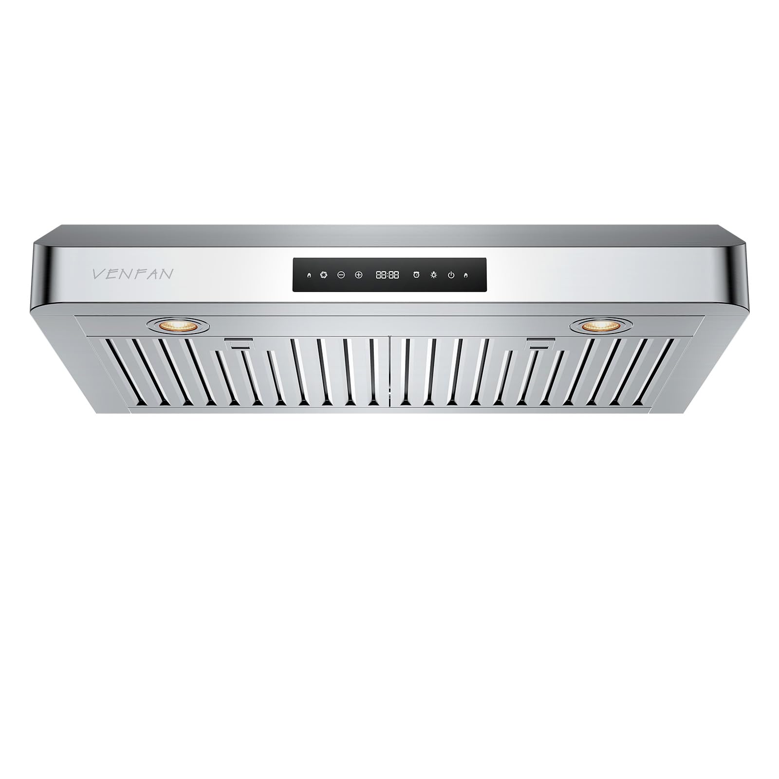 Photo 1 of VENFAN Under Cabinet Range Hood 30 Inch - 1200 CFM Ultra Powerful Suction, Gesture Sensing & 4-Speed Touch Control, Dishwasher Safe Filters, Stainless Steel Kitchen Hood