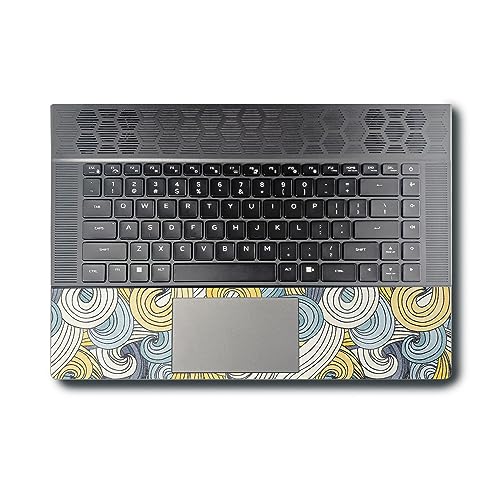Image of MightySkins Glossy Glitter Skin Compatible with Alienware X16 R1 (2023) Full Wrap Kit - Turbulence | Protective, Durable High-Gloss Glitter Finish | Easy to Apply & Change Styles | Made in The USA