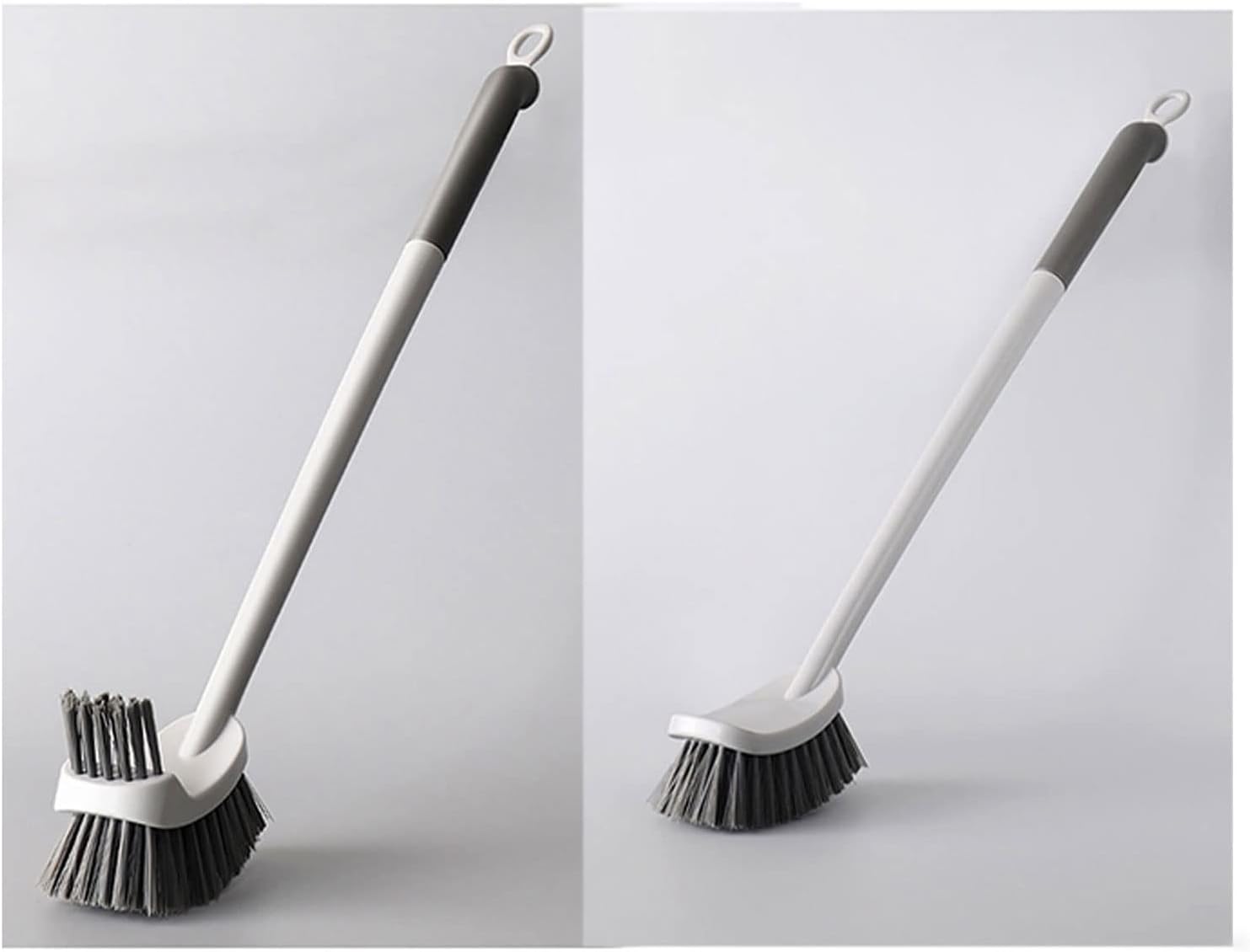 Toilet Brush Holder Toilet Brush,Long Handle Toilet Multifunctional All-round Cleaning Toilet Cleaning Brush Bathroom Long Handle Cleaning Brush Toilet Brush Holders(C)