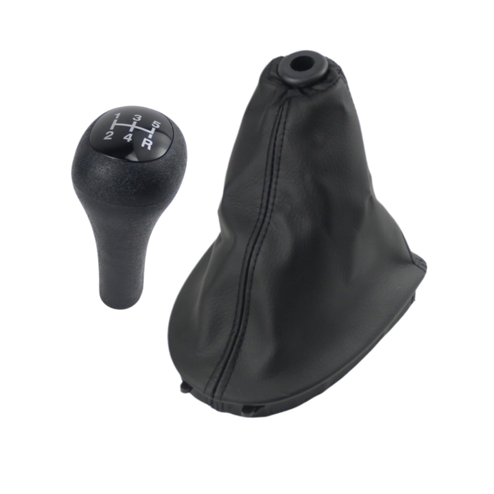GLBLPEXELR Gear Knob for Focus MK1 1998-2005 Black Stylish