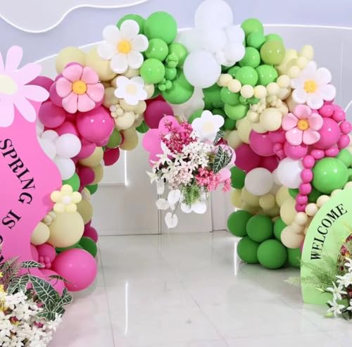Image of KALOR 10 Inch Light Green Balloons, 100 Pcs Latex Helium Balloons for Kid's Birthday Party Baby Shower Wedding Graduation Graduation Party Decorations