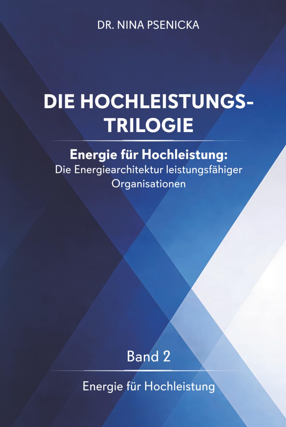 DIE HOCHLEISTUNGS-TRILOGIE - Band 2: Energie für Hochleistung: Die Energiearchitektur leistungsfähiger Organisationen