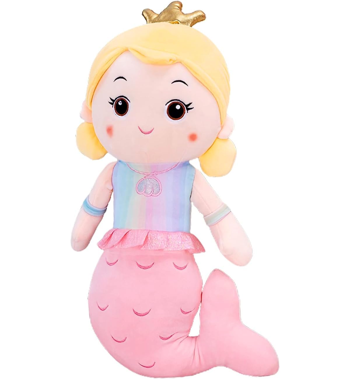 PREMIUM TOUCH Mermaid Doll Princess Stuffed Plush Soft Toys | Mermaid Soft Toy | Dolls for Girls | Soft Dolls for Girls | Baby Doll | Soft Toys for Girls | Plush Toys for Kids (Pink, 30 Cm) (B0DD7WTNBY) Amazon Price History, Amazon Price Tracker