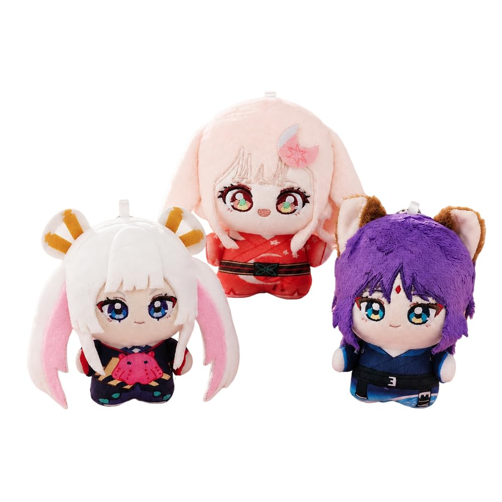 Amazon.co.jp: 超 かぐや姫 ぬいぐるみ 10cm 酒寄彩葉 月見ヤチヨ