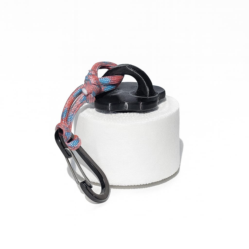 Reusable Athletic Tape Holder with Keychain Rope Loop Preloaded with 1 5 Athletic Tape Roll Fits Standard Rolls
