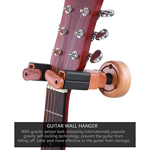 Crochet mural pour guitare, support mural pratique pour guitare en bois durable en métal, installation facile pour les… - Les Beatles, Paul McCartney, John Lennon, RIngo Starr, George Harrison Crochet mural pour guitare, support mural pratique pour guitare en bois durable en métal, installation facile pour les… – Image 6